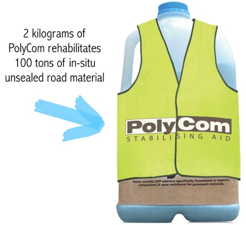 PolyCom Stabilising Aid comes in 2kg Packs | Betta Roads 